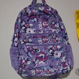 Vera Bradley Lavender Floral Backpack